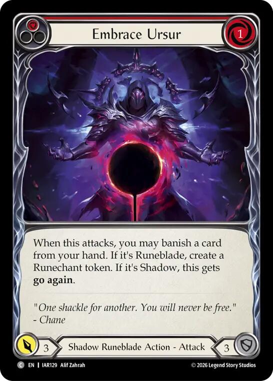 [IAR] Embrace Ursur (Red) — IAR129