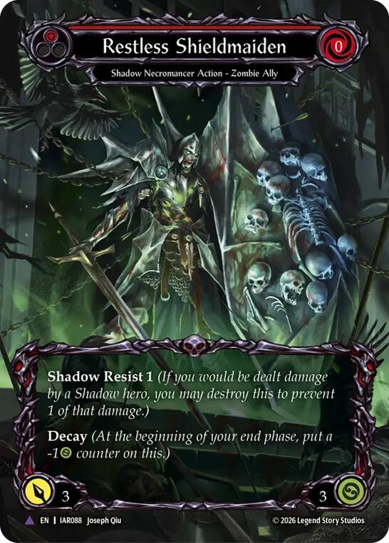 [IAR] Restless Shieldmaiden (Marvel) — IAR088