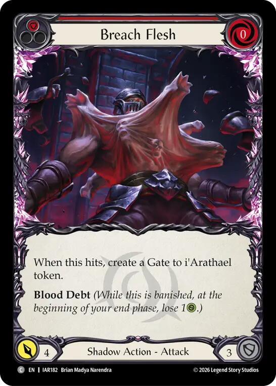 [IAR] Breach Flesh (Red) — IAR182