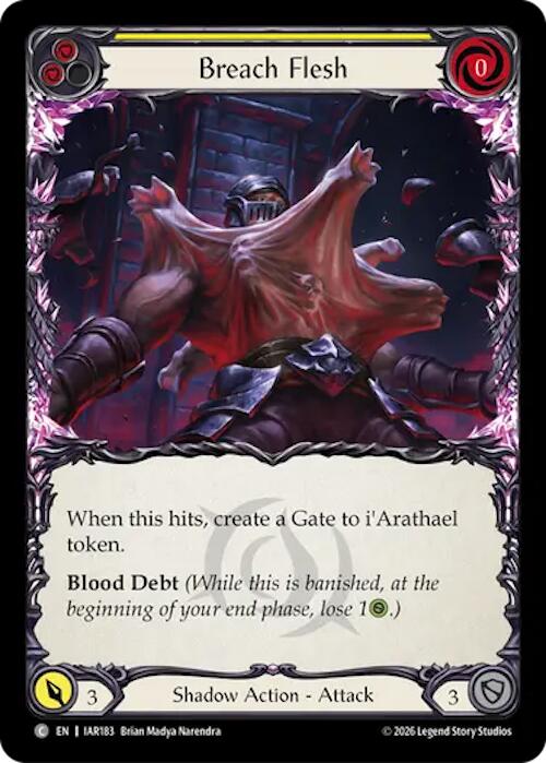 [IAR] Breach Flesh (Yellow) — IAR183