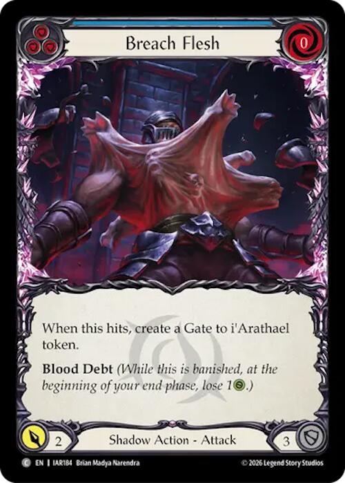 [IAR] Breach Flesh (Blue) — IAR184