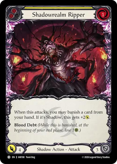 [IAR] Shadowrealm Ripper (Yellow) — IAR198