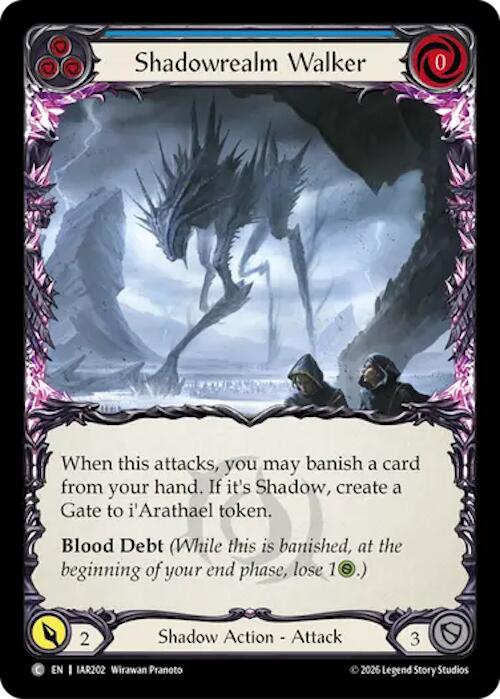 [IAR] Shadowrealm Walker (Blue) — IAR202