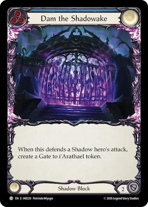 [IAR] Dam the Shadowake (Blue) — IAR220