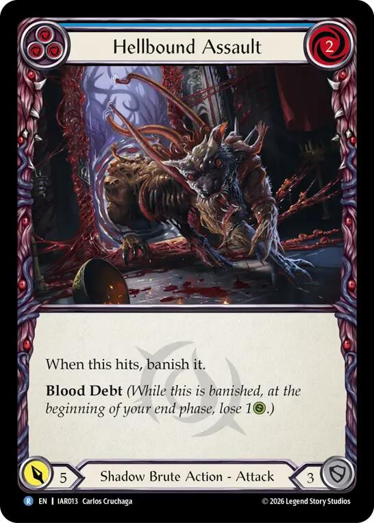 [IAR] Hellbound Assault (Blue) — IAR013