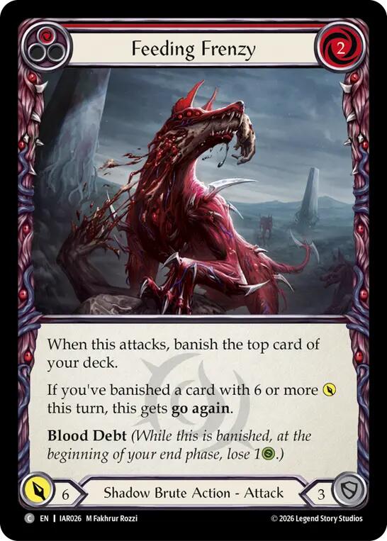 [IAR] Feeding Frenzy (Red) — IAR026