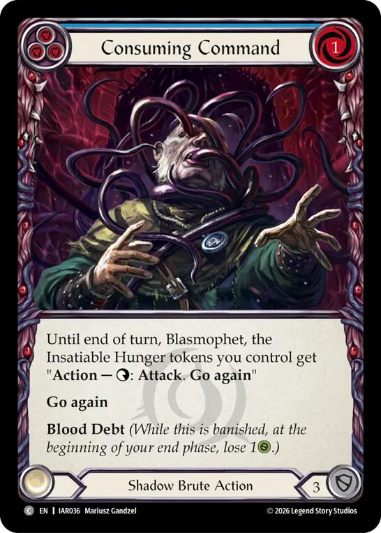 [IAR] Consuming Command — IAR036