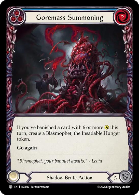 [IAR] Goremass Summoning — IAR037