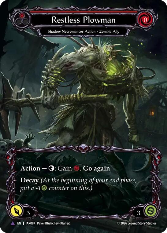 [IAR] Restless Plowman (Marvel) — IAR087