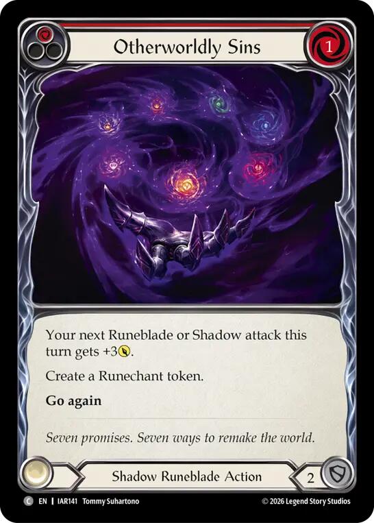 [IAR] Otherworldly Sins (Red) — IAR141