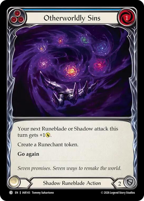 [IAR] Otherworldly Sins (Blue) — IAR143