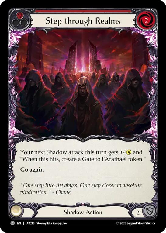 [IAR] Step through Realms (Red) — IAR215