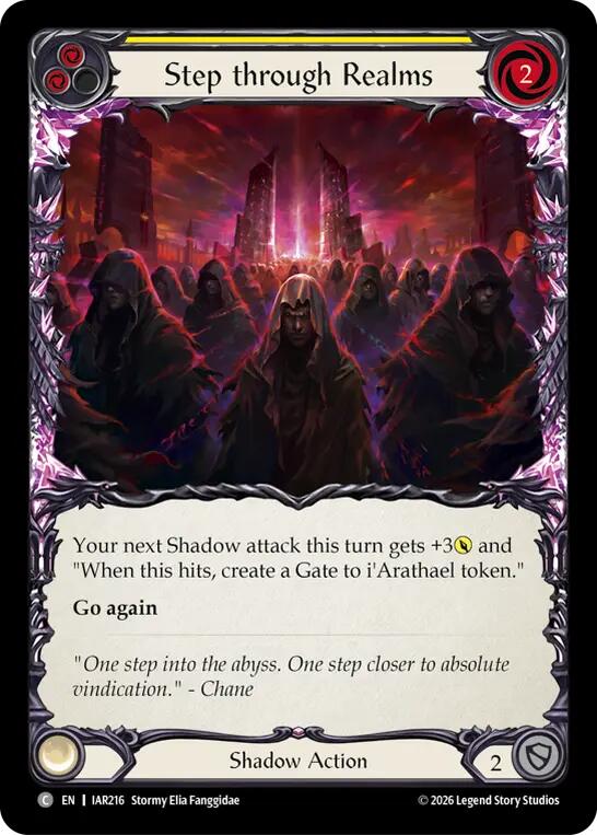 [IAR] Step through Realms (Yellow) — IAR216