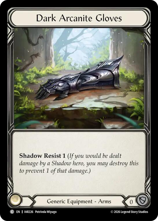 [IAR] Dark Arcanite Gloves — IAR226