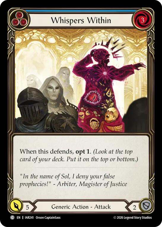 [IAR] Whispers Within (Blue) — IAR241