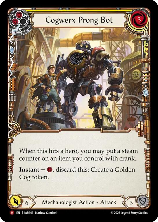 [IAR] Cogwerx Prong Bot — IAR247