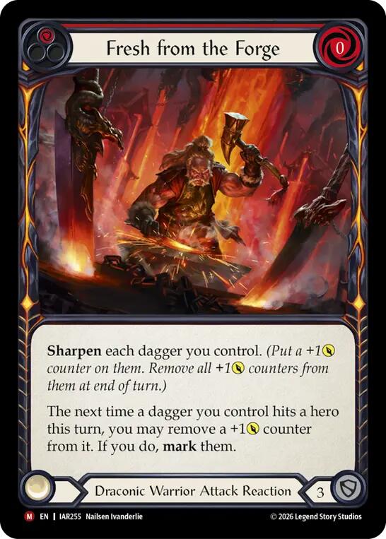[IAR] Fresh from the Forge — IAR255