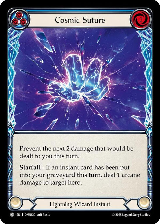[OMN] Cosmic Suture (Blue) — OMN129