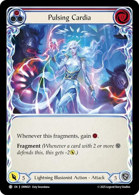 [OMN] Pulsing Cardia (Red) — OMN021