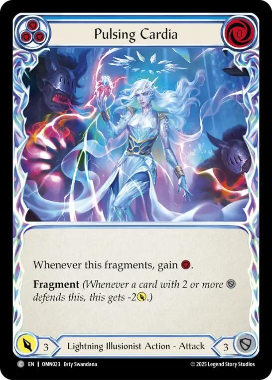 [OMN] Pulsing Cardia (Blue) — OMN023