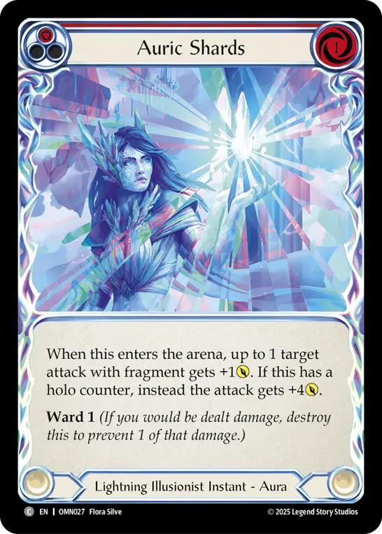 [OMN] Auric Shards (Red) — OMN027