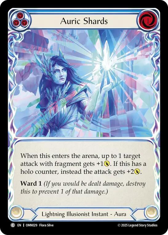 [OMN] Auric Shards (Blue) — OMN029