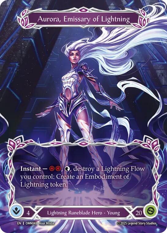 [OMN] Aurora, Emissary of Lightning (Marvel) — OMN048