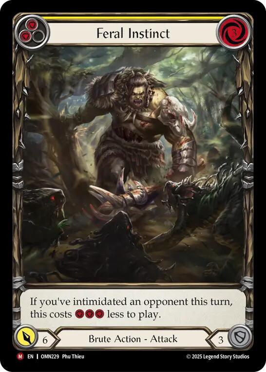 [OMN] Feral Instinct (Extended Art) — OMN229