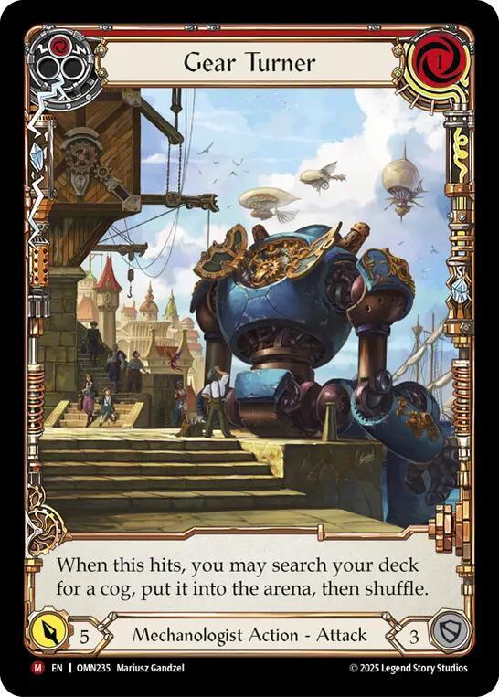 [OMN] Gear Turner (Extended Art) — OMN235