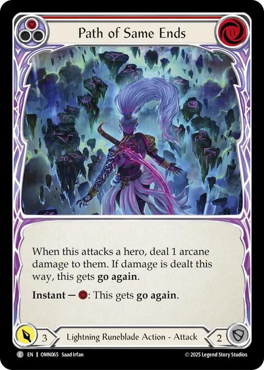 [OMN] Path of Same Ends (Red) — OMN065