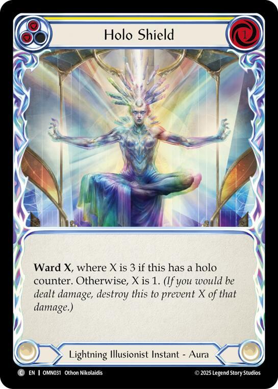 [OMN] Holo Shield (Yellow) — OMN031