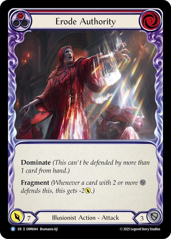 [OMN] Erode Authority (Red) — OMN044