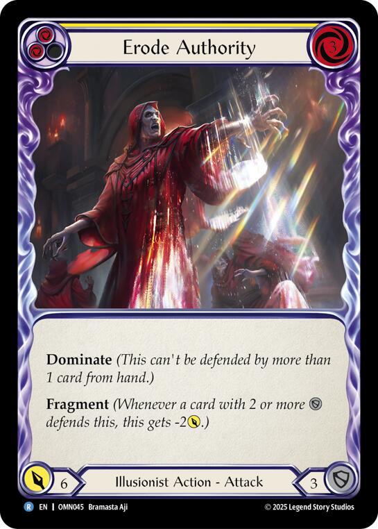 [OMN] Erode Authority (Yellow) — OMN045