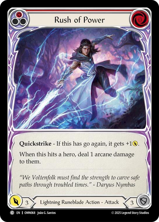 [OMN] Rush Of Power (Red) — OMN068
