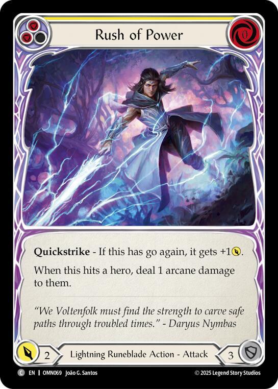[OMN] Rush Of Power (Yellow) — OMN069