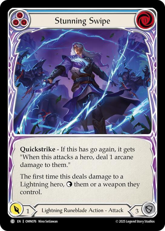 [OMN] Stunning Swipe (Blue) — OMN076