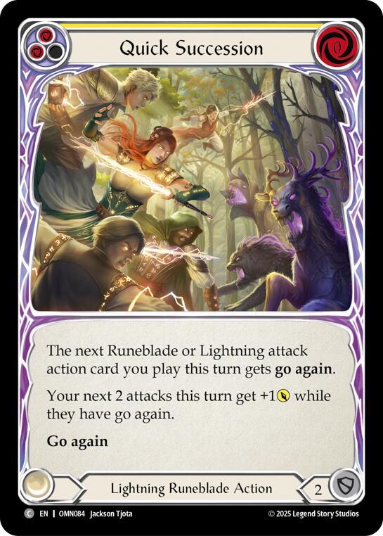 [OMN] Quick Succession (Yellow) — OMN084