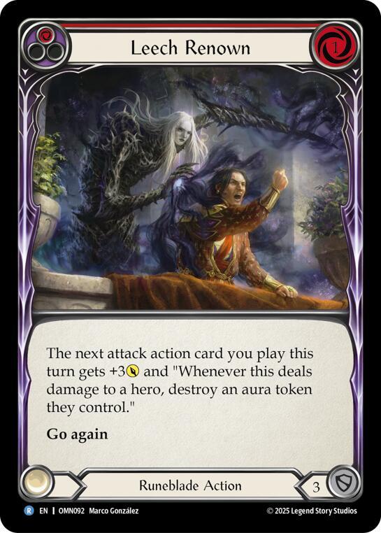 [OMN] Leech Renown (Red) — OMN092