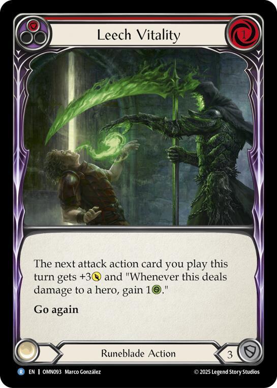 [OMN] Leech Vitality (Red) — OMN093