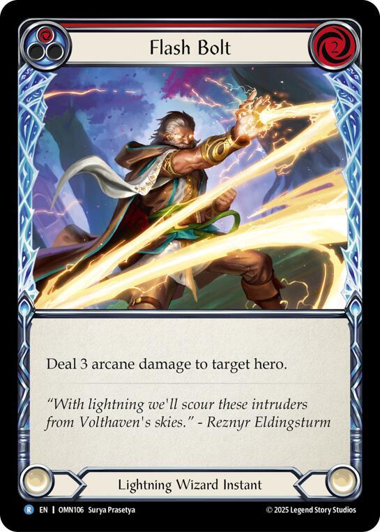 [OMN] Flash Bolt (Red) — OMN106