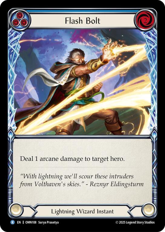 [OMN] Flash Bolt (Blue) — OMN108