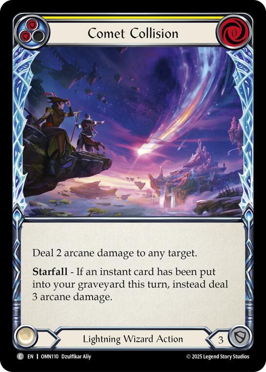 [OMN] Comet Collision (Yellow) — OMN110
