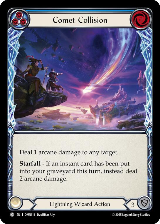 [OMN] Comet Collision (Blue) — OMN111