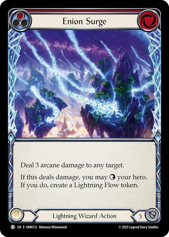 [OMN] Enion Surge (Red) — OMN112