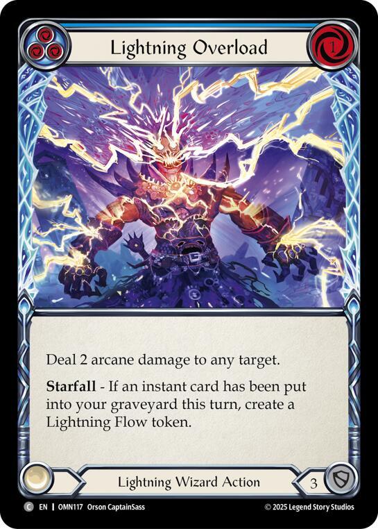 [OMN] Lightning Overload (Blue) — OMN117
