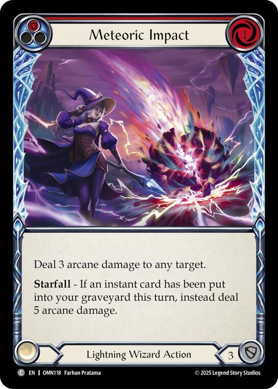 [OMN] Meteoric Impact (Red) — OMN118