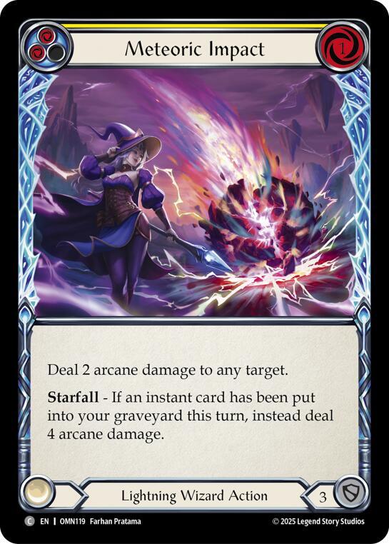 [OMN] Meteoric Impact (Yellow) — OMN119