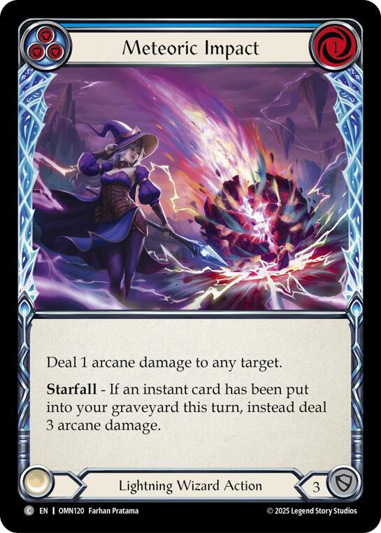 [OMN] Meteoric Impact (Blue) — OMN120