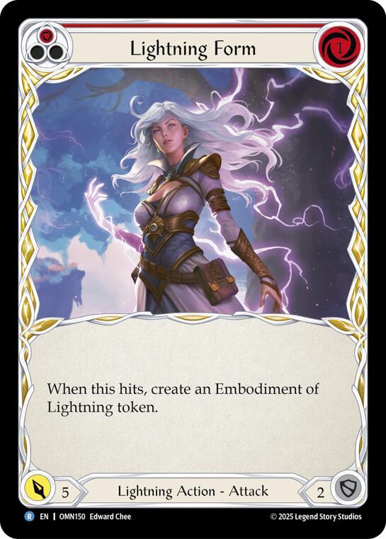 [OMN] Lightning Form (Red) — OMN150