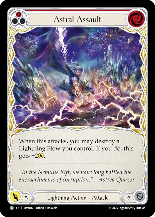 [OMN] Astral Assault (Red) — OMN160